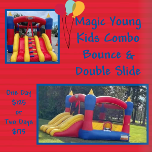 Magic Young Kids Combo Bounce:Double Slide