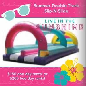 Summer Double Track Slip-n-slide