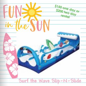 Surf the Wave Slip-n-slide