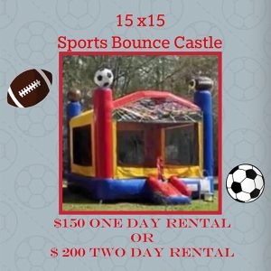 Sports Bounce Castle